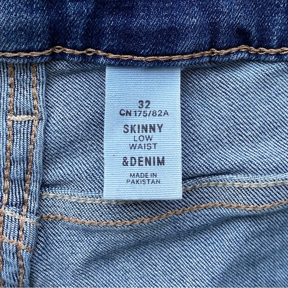 H&M Skinny Low Waist Denim Jeans - Picture 5 of 8